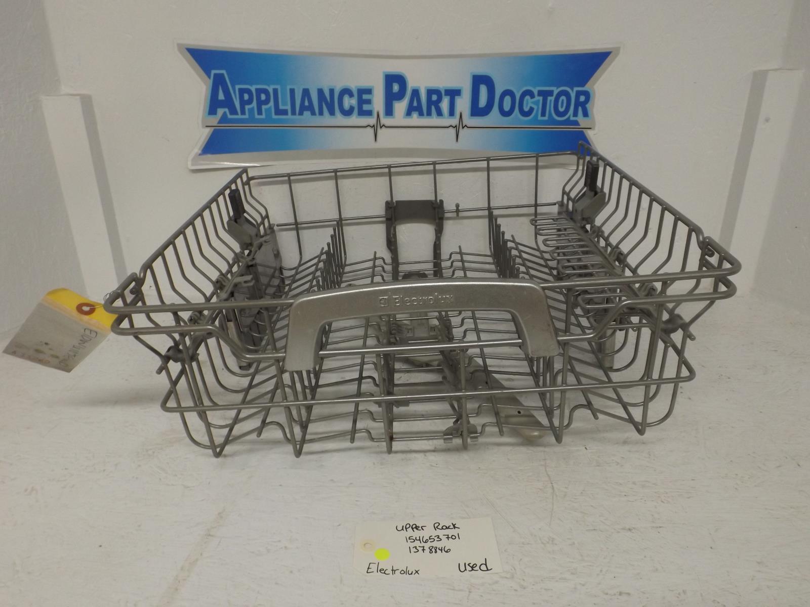 Electrolux Dishwasher 154653701 1378846 Upper Rack Used Electrolux Dishwasher 154653701 1378846 Upper Rack Used